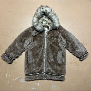 Vintage Rare 1980’s Hansa-Branta Goose Down Fur Jacket Ladies Small